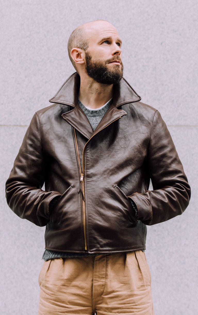 How to wear a horsehide jacket: Armoury x Real McCoy’s – Permanent Style