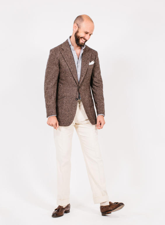 Rubinacci donegal jacket: Style breakdown – Permanent Style