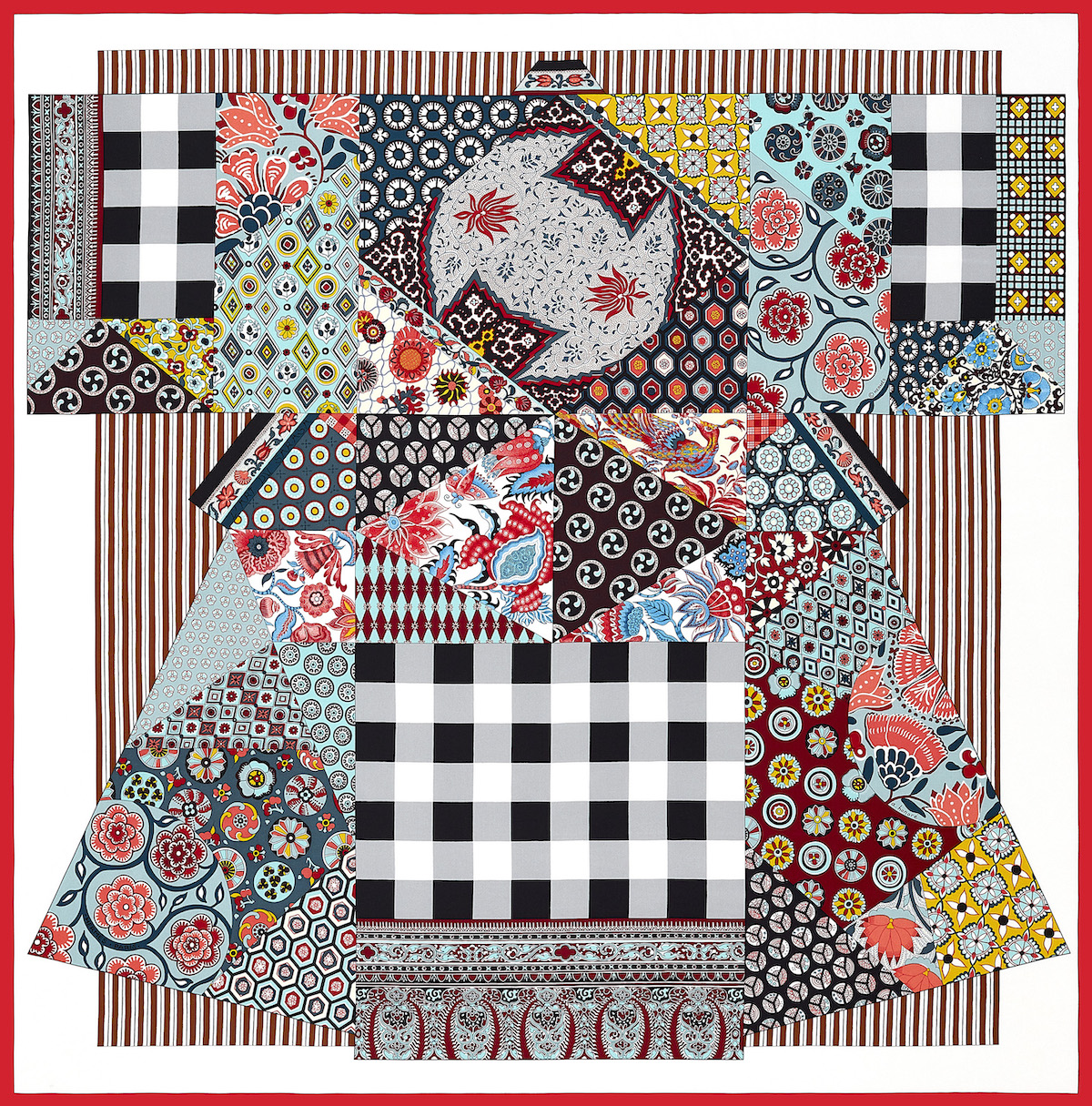 hermes scarf patterns