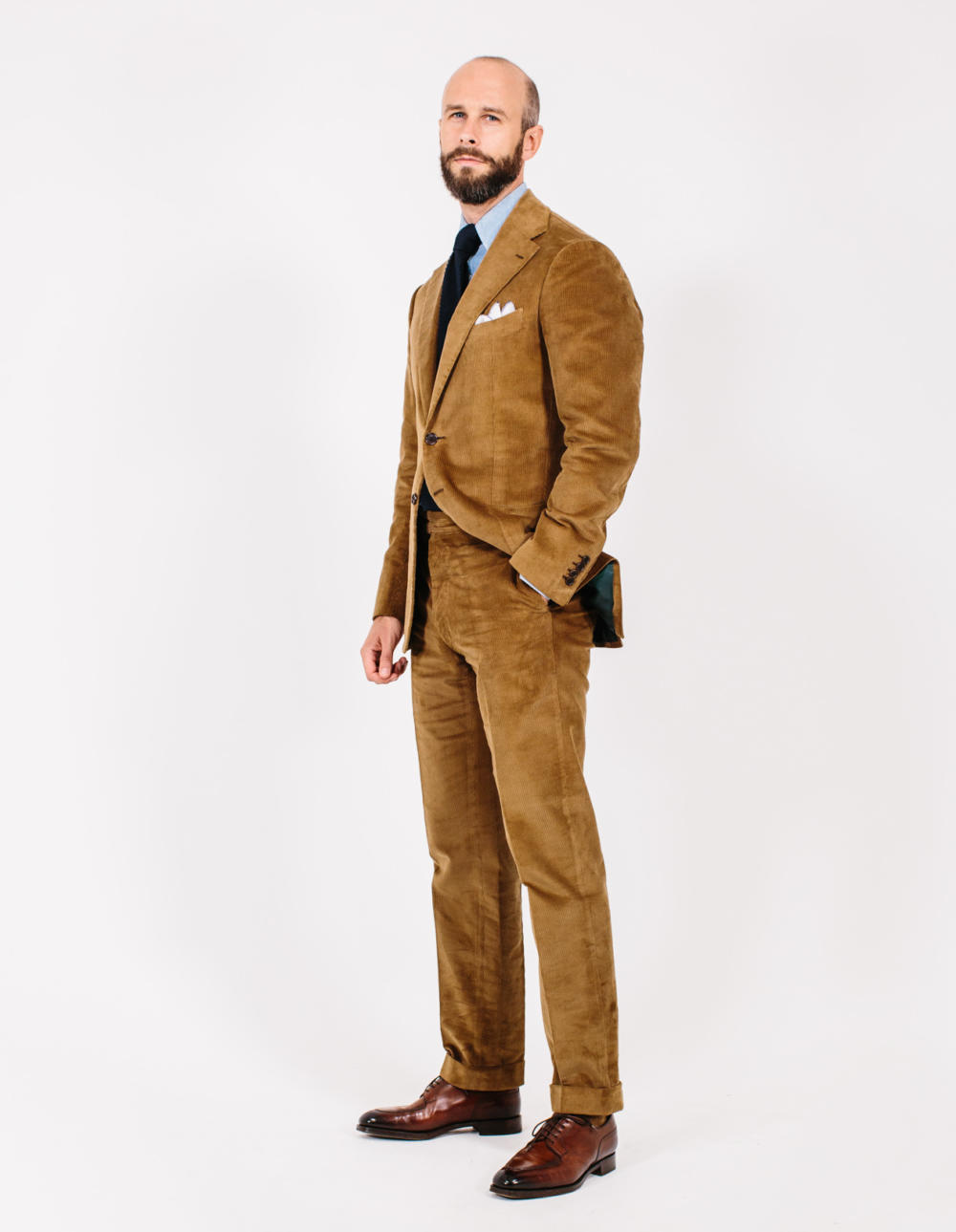 Pirozzi corduroy suit Style breakdown Permanent Style