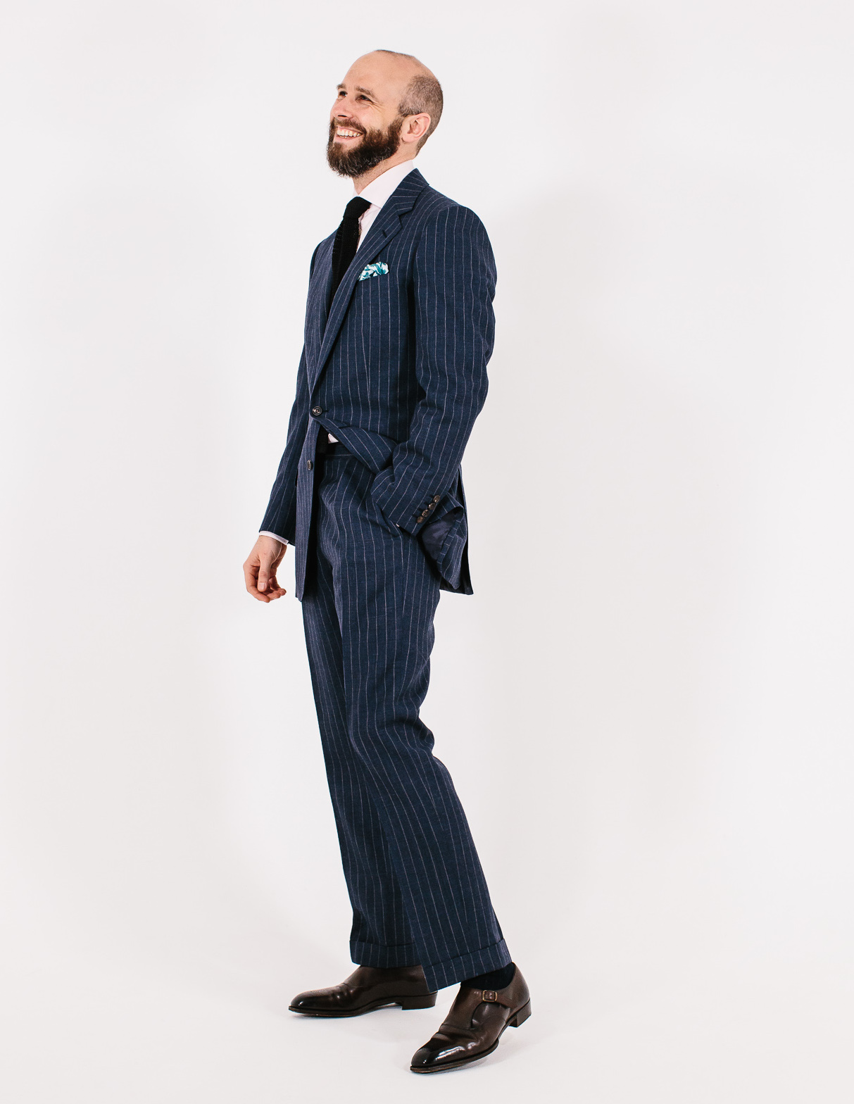 Chalk hotsell stripe blazer