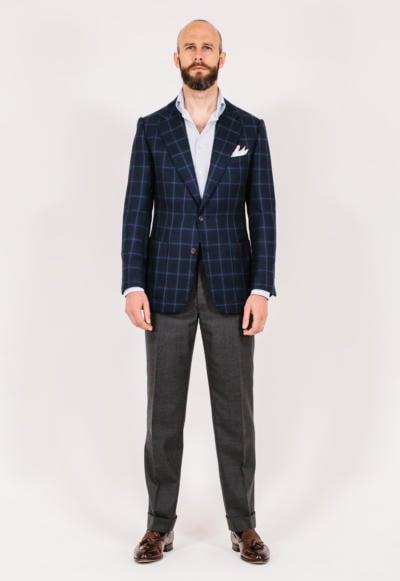 Thom Sweeney checked jacket: Style breakdown – Permanent Style