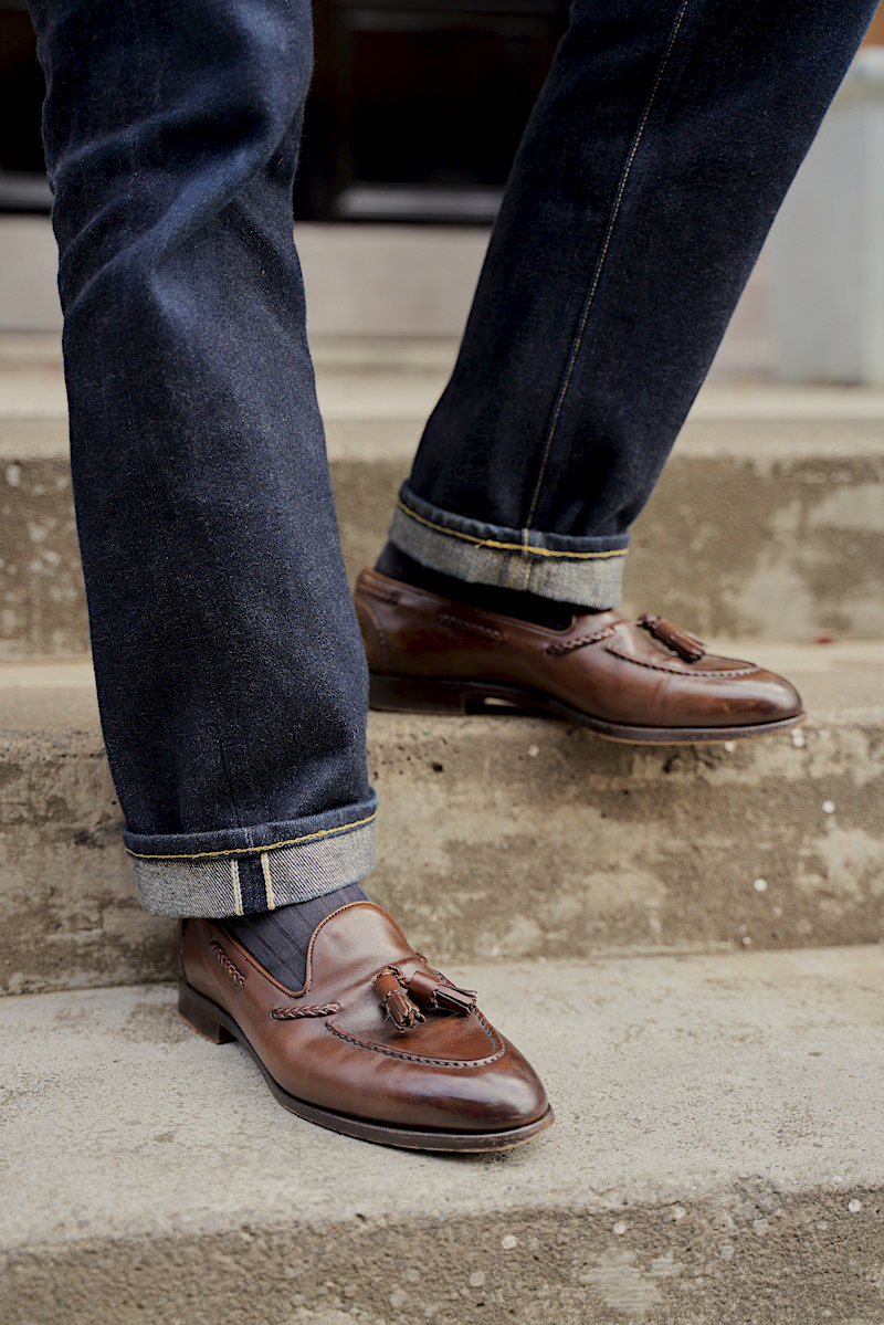 How great things age: The Belgravia loafer from Edward Green ...