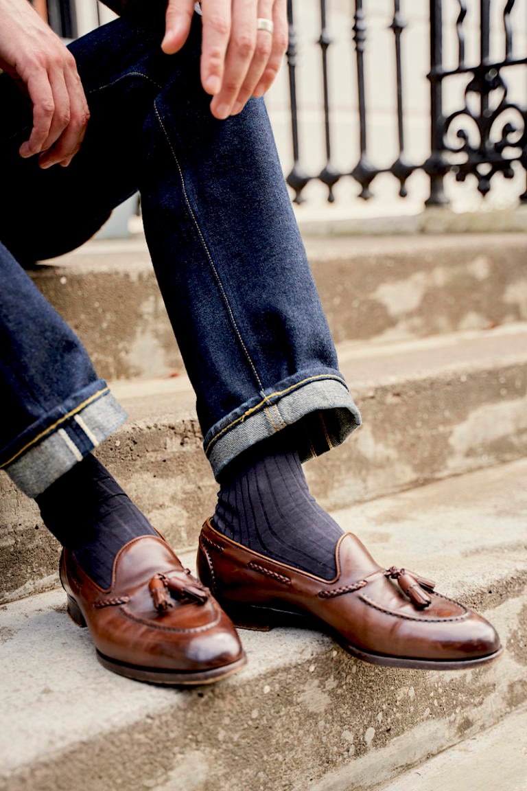 How great things age: The Belgravia loafer from Edward Green ...