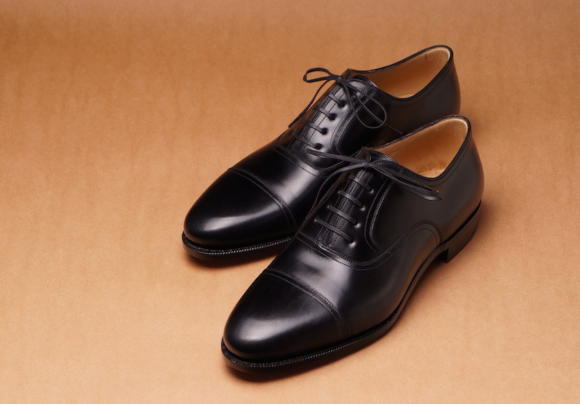 Black captoe oxford Stefano Bemer