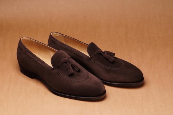 gap leather pointed loafers