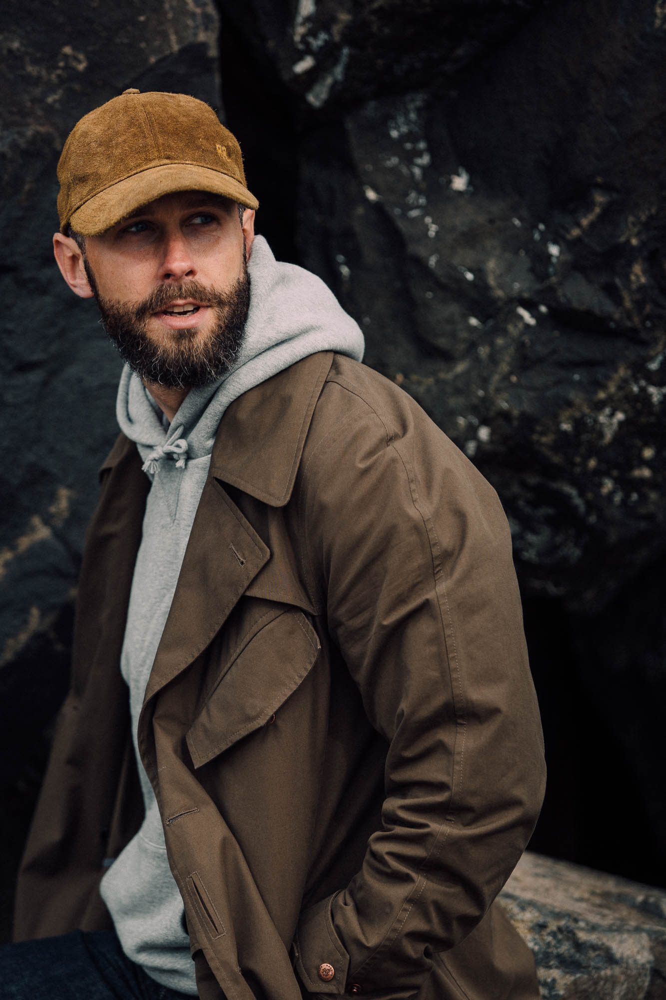 High low outlet winter coat