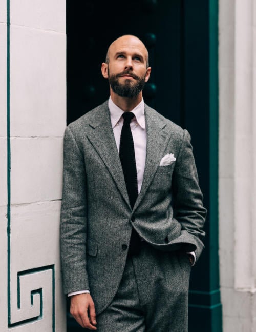 Buy Grey Signature Harris Tweed British Wool Blazer from Next India