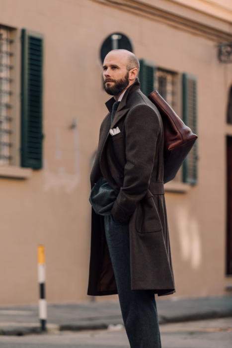 Grey and lilac Ralph Lauren style in Cifonelli Permanent Style
