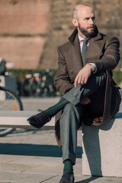 Penny loafer made of dark brown Scotch Grain calfskin - hand-polished –  Michael Jondral