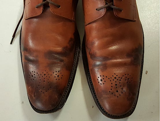 Shoes In Wet Weather How To Deal With, What Causes Dark Spots On Leather