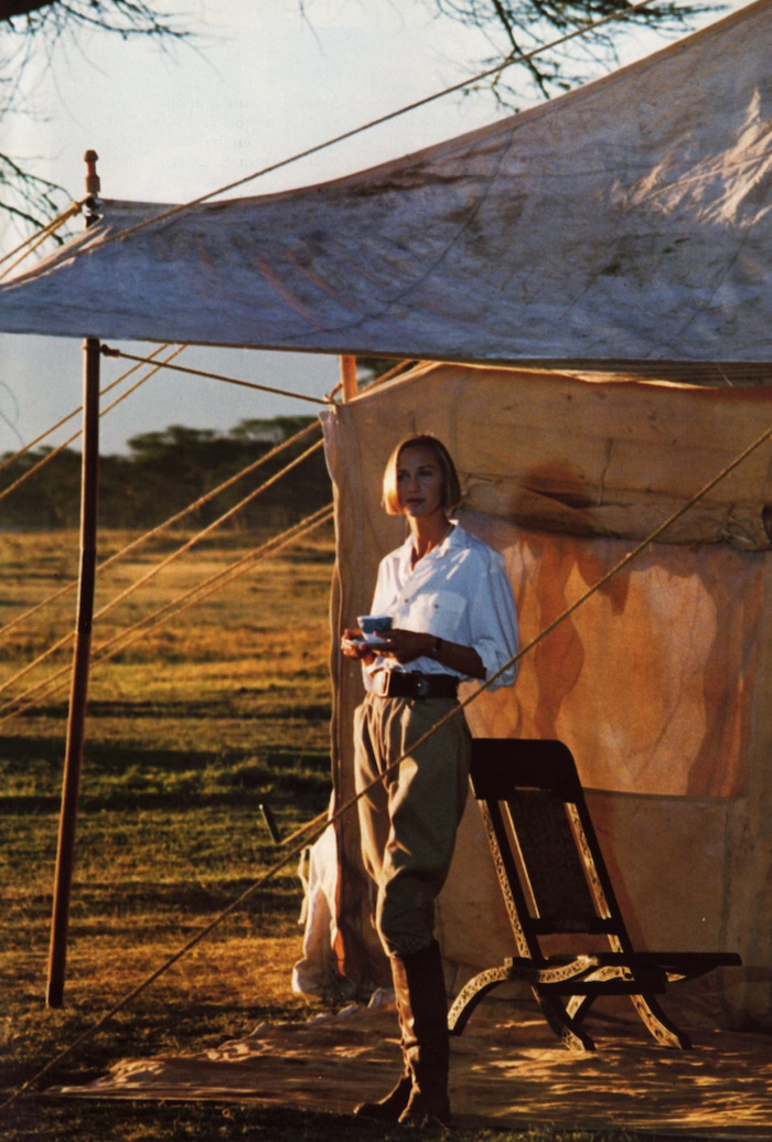 Ralph Lauren on X: Well tailored: the strength of a good women's suit,  modeled here in @ELLEmagazine  / X