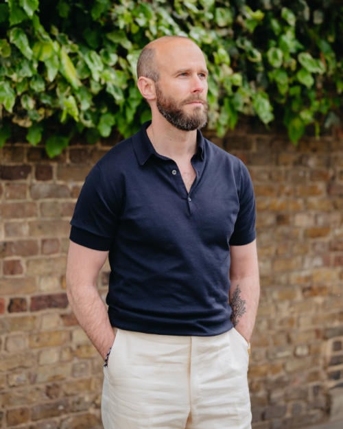 The knit polo shirt: My Summer staple – Permanent Style