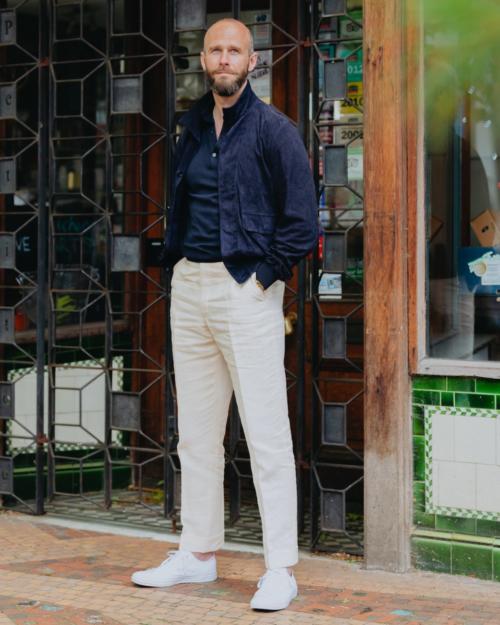 Summer smart casual Three looks three levels of formality