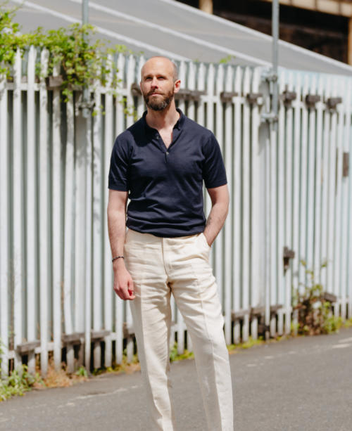 The knit polo shirt: My Summer staple – Permanent Style