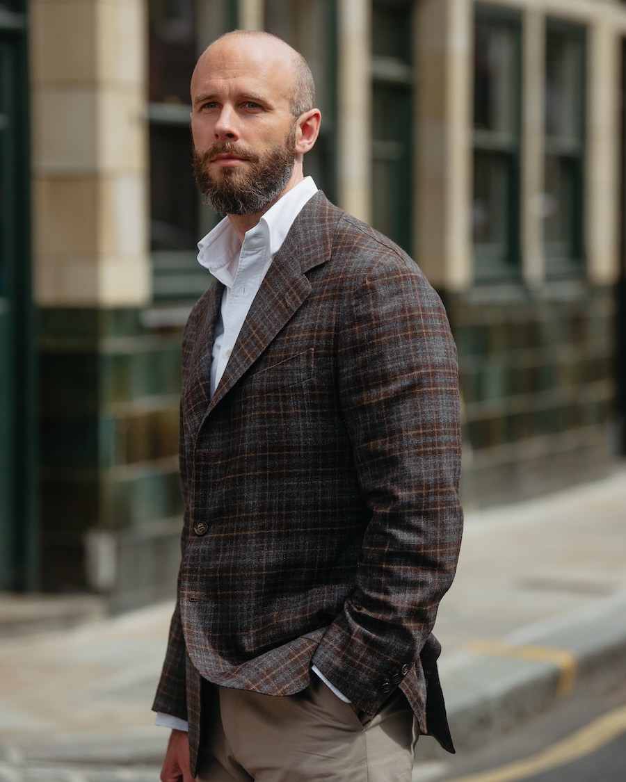 Shibumi bespoke checked jacket – Review – Permanent Style