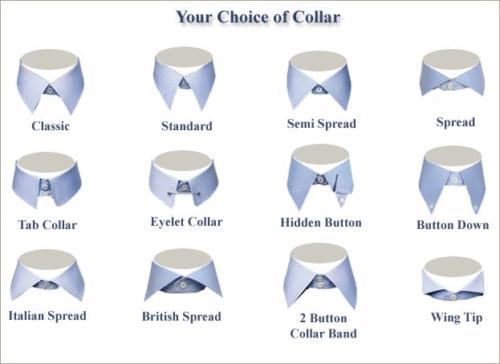 dress shirt collar