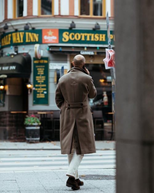 Since 1854 Leather Insert Trench Coat - Luxury Beige