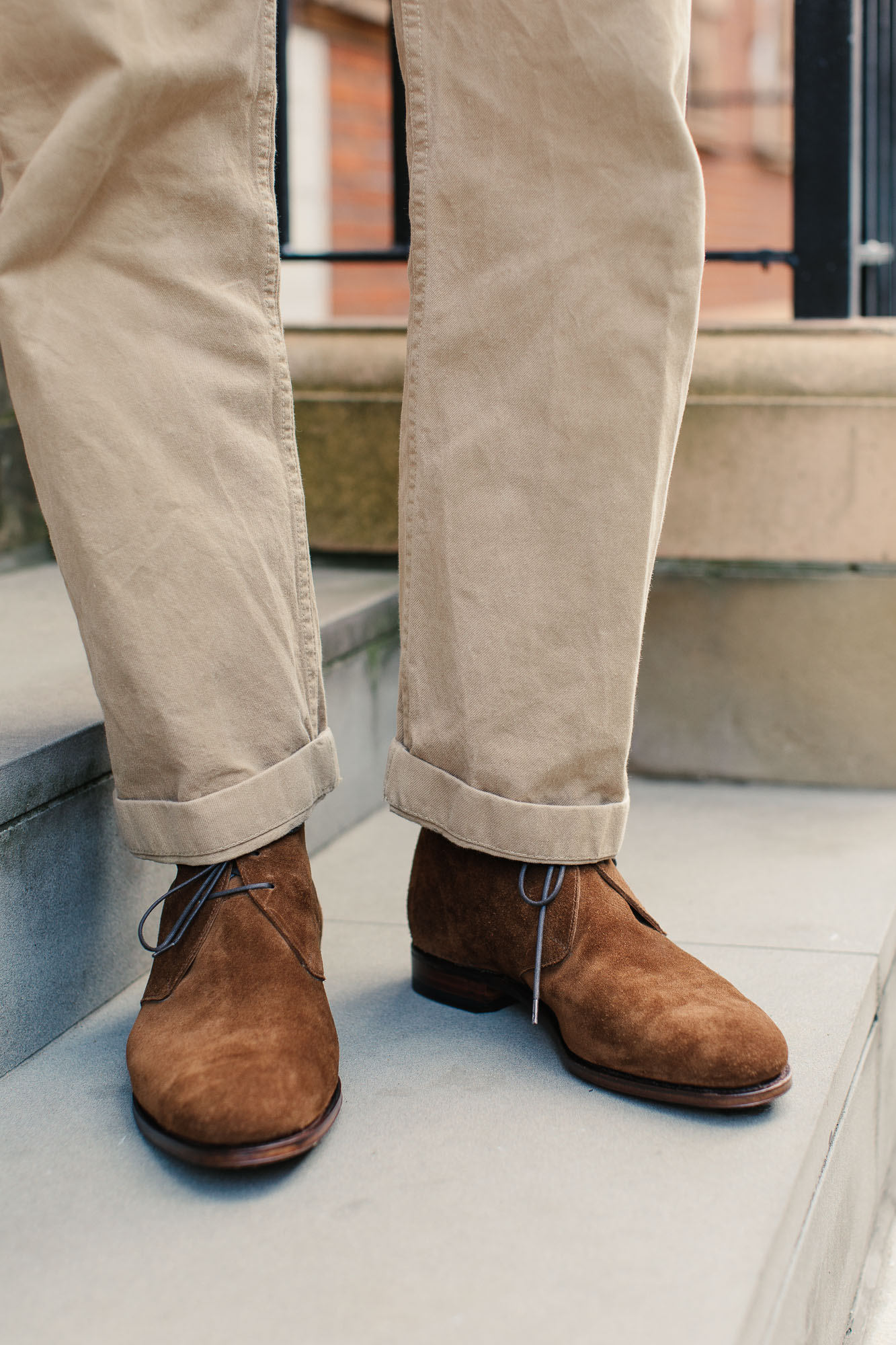 How to Wear Suede Chukka Boots