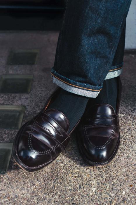 Bergdorf Goodman Men's Half-textured Leather Derby Shoes In Tabaco