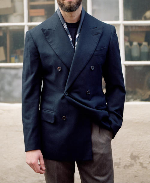 Shirt under coat top