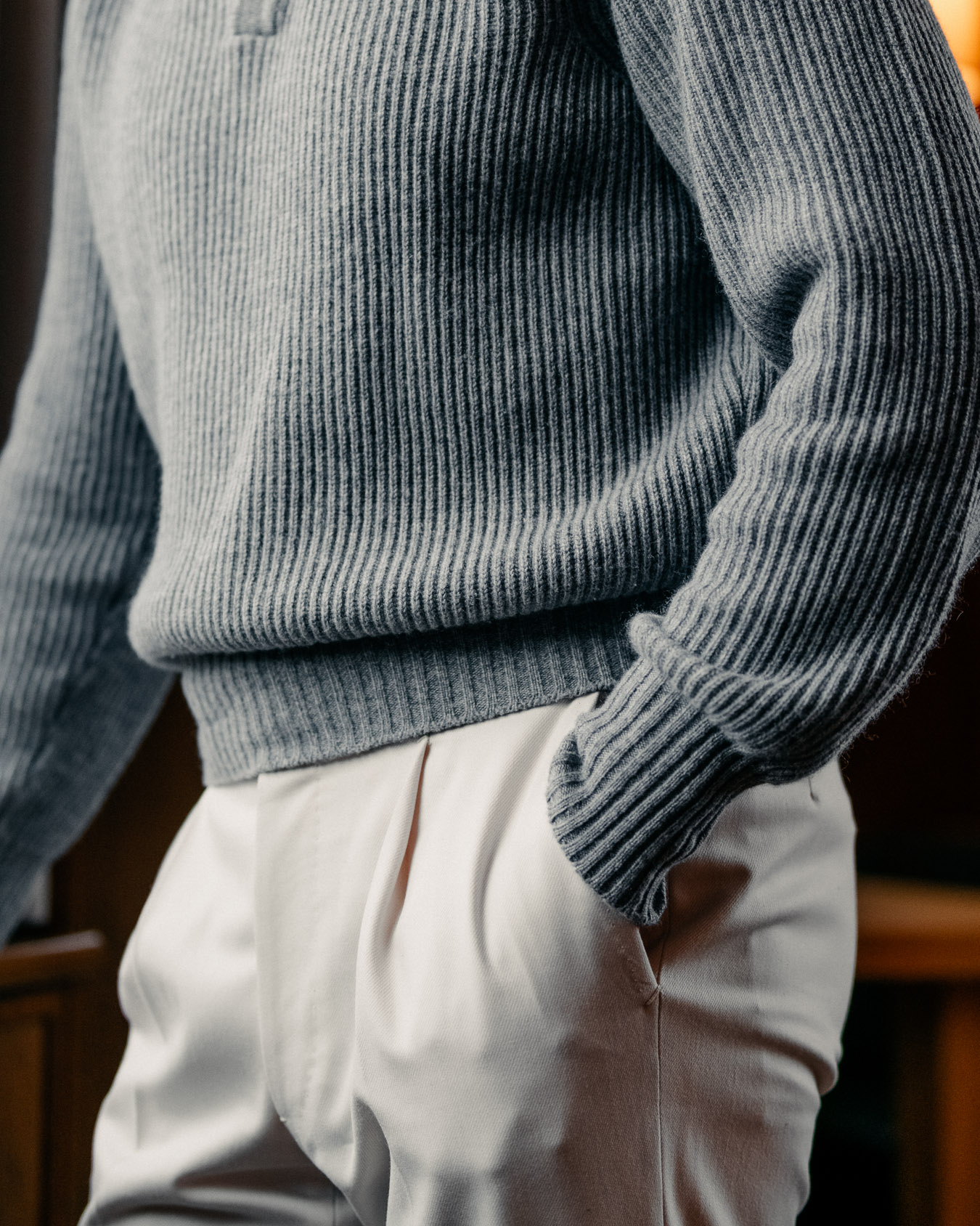 Review: Stoffa ribbed polo (and vintage knitwear cuts) – Permanent Style