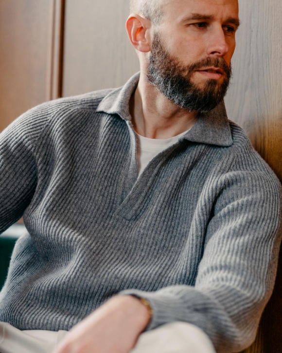Review: Stoffa ribbed polo (and vintage knitwear cuts) – Permanent Style