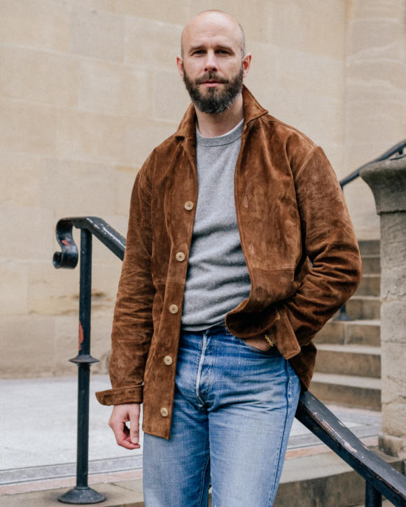 The suede overshirt (or shirt-jacket, or shacket) – Permanent Style