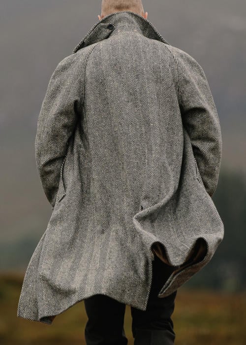 Introducing: The Herringbone Donegal Overcoat – Permanent Style