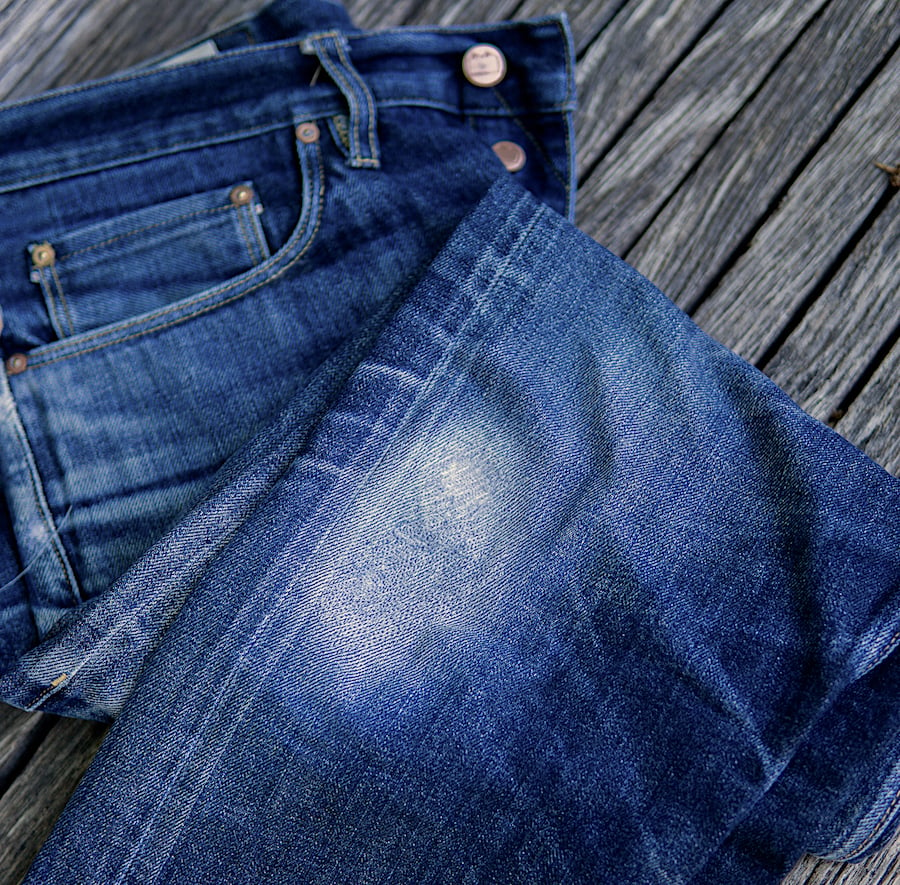 Vintage GAP distressed jeans. Hole in crotch, but - Depop