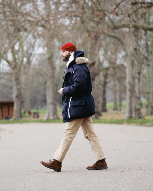 Down parka from Nigel Cabourn: How great things age – Permanent Style