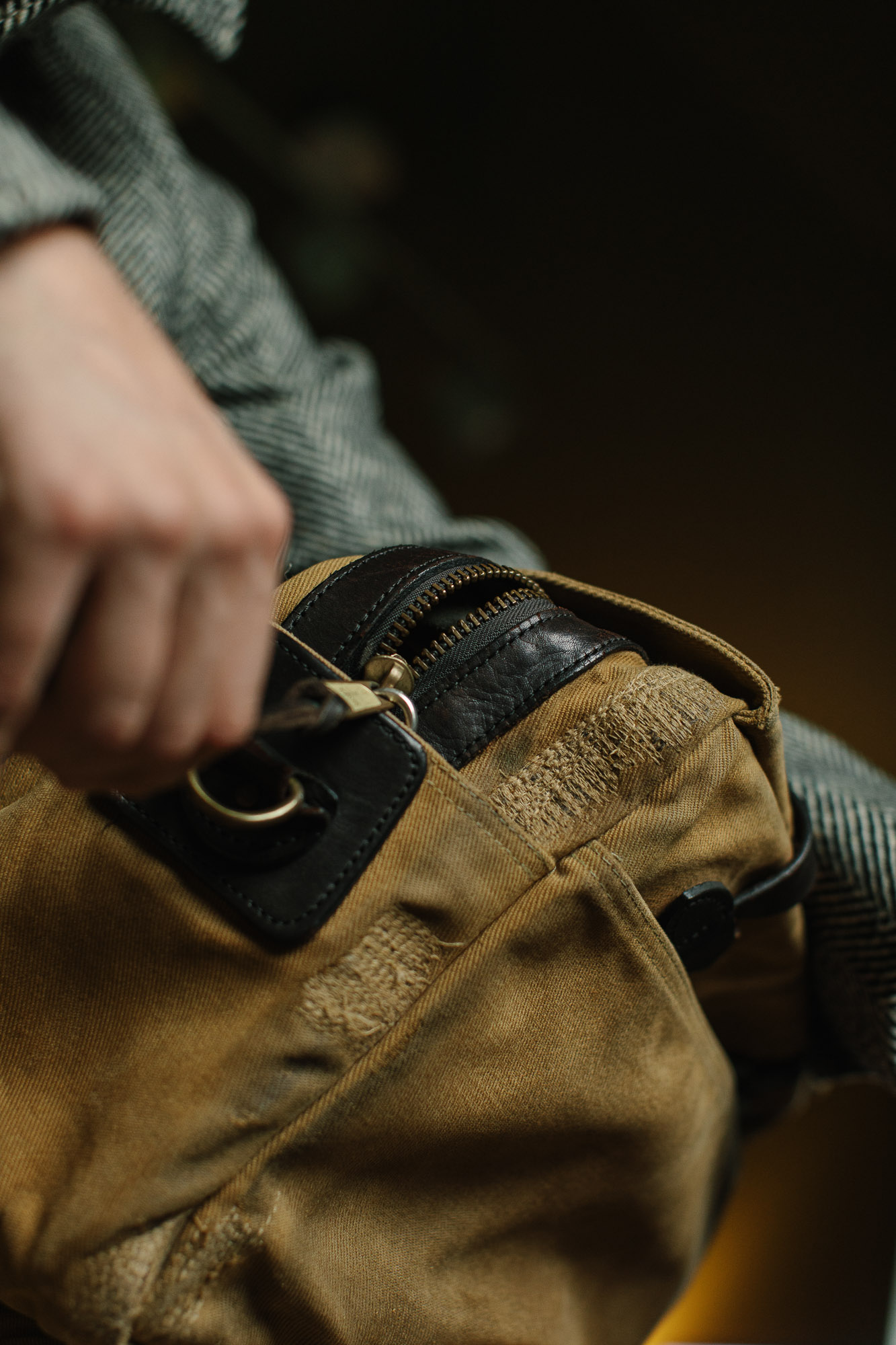 Filson Men's Canvas Belt