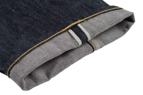 True Straight 14oz Indigo Herringbone Japan Selvage Denim - Brave