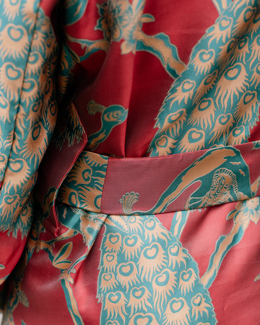 Korean Silk Night Dress For Women - 3/4 Sleeves V-Neck Silk Night Dres –  Bradoria Lingerie