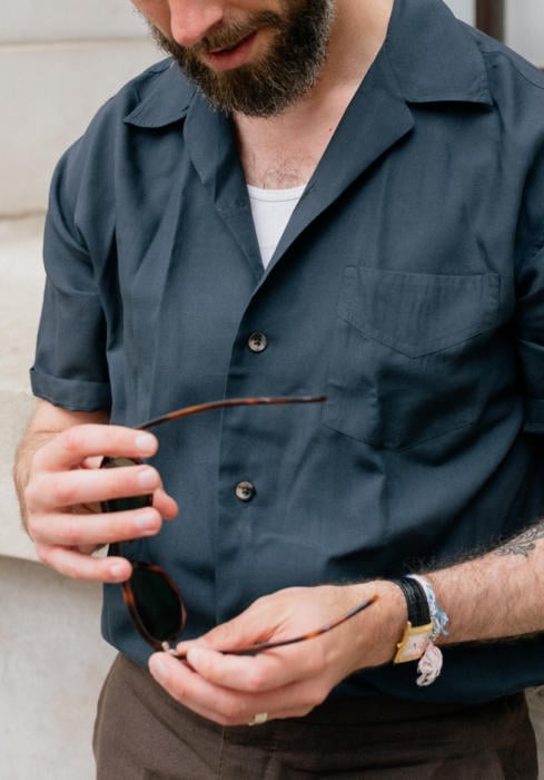 Rayon shirts, and tucking in or out – Permanent Style