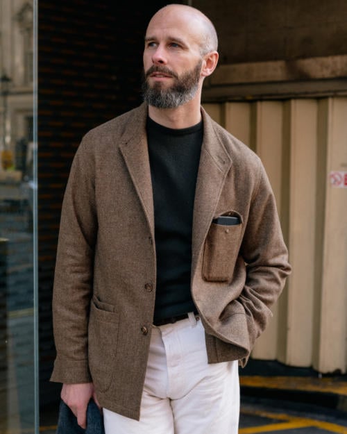 The Teba as substitute for a tailored jacket – Permanent Style
