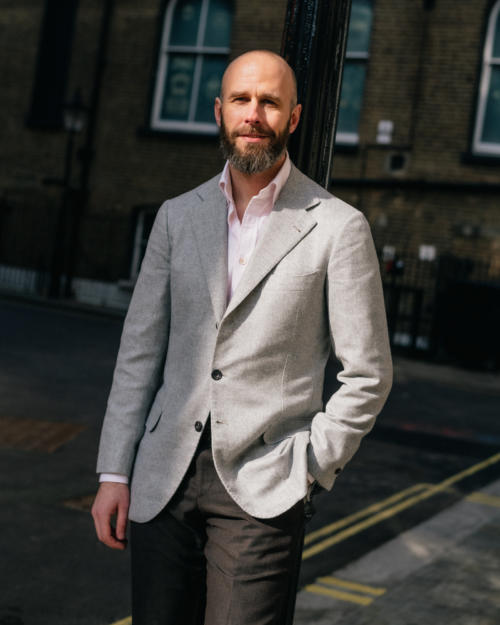 New pink and green-stripe oxford shirts – Permanent Style