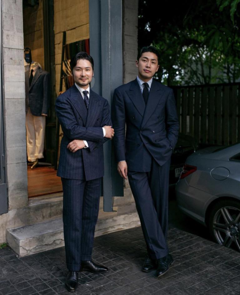 Assisi bespoke tailors, Korea: Fitting a tweed DB – Permanent Style