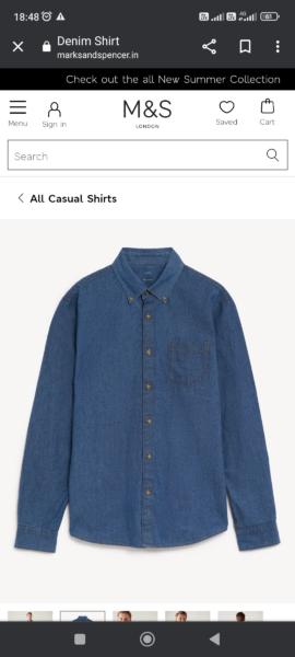 D’Avino bespoke denim shirt – Permanent Style