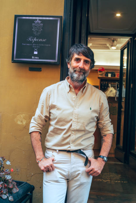 1 Andrea Luparelli of Sartoria Ripense