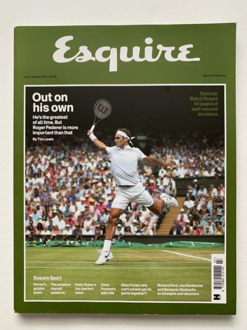 Esquire Wimbledon cover