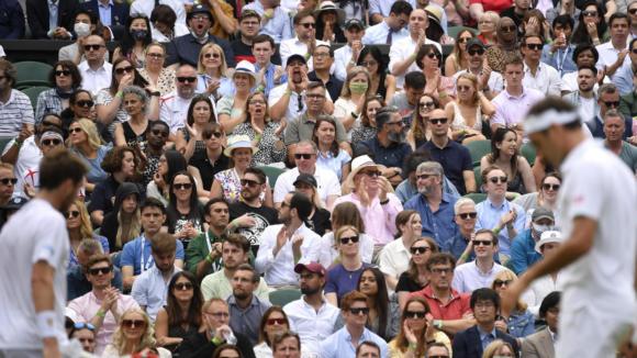 Wimbledon crowd