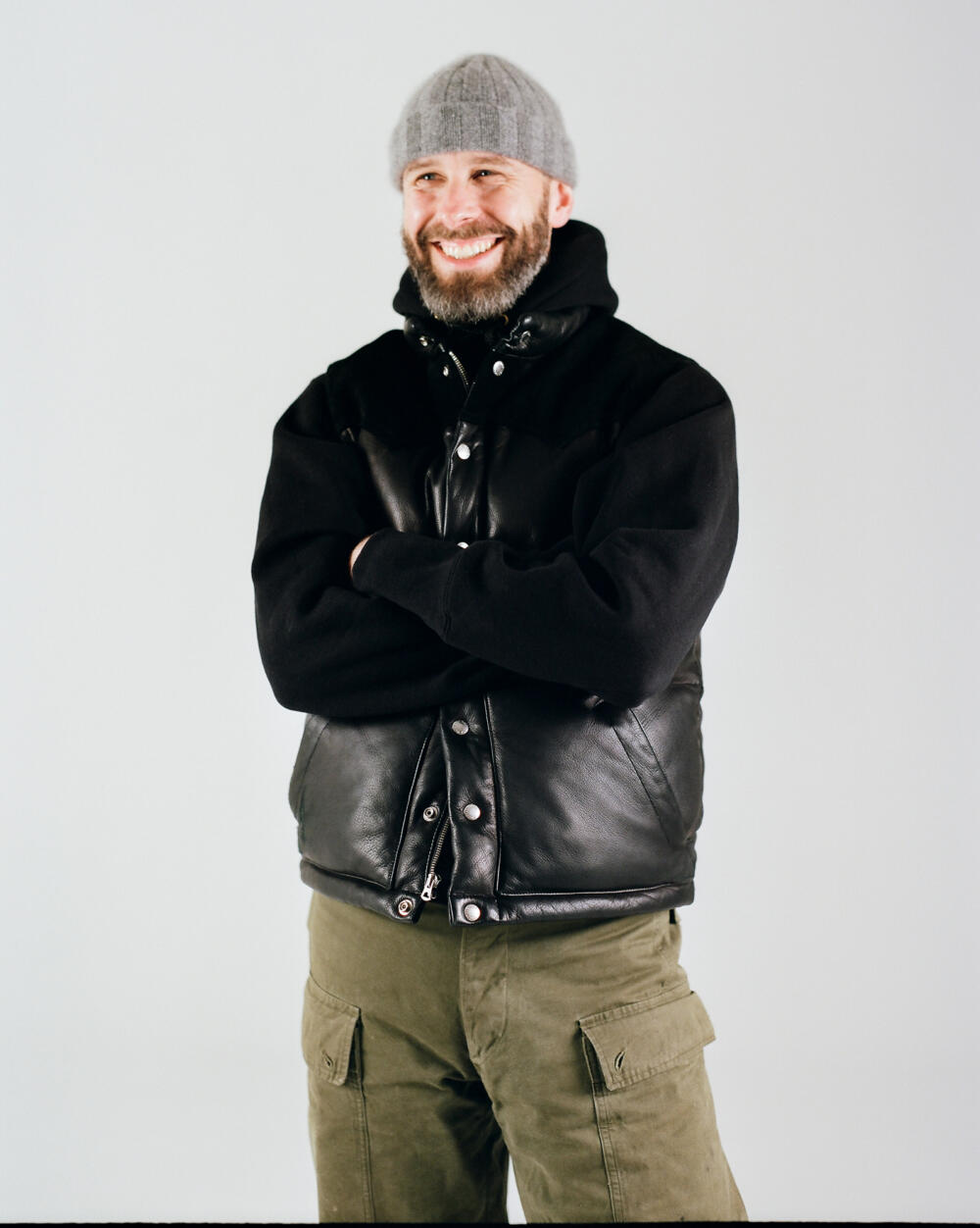 Deconstructed vest Gilet