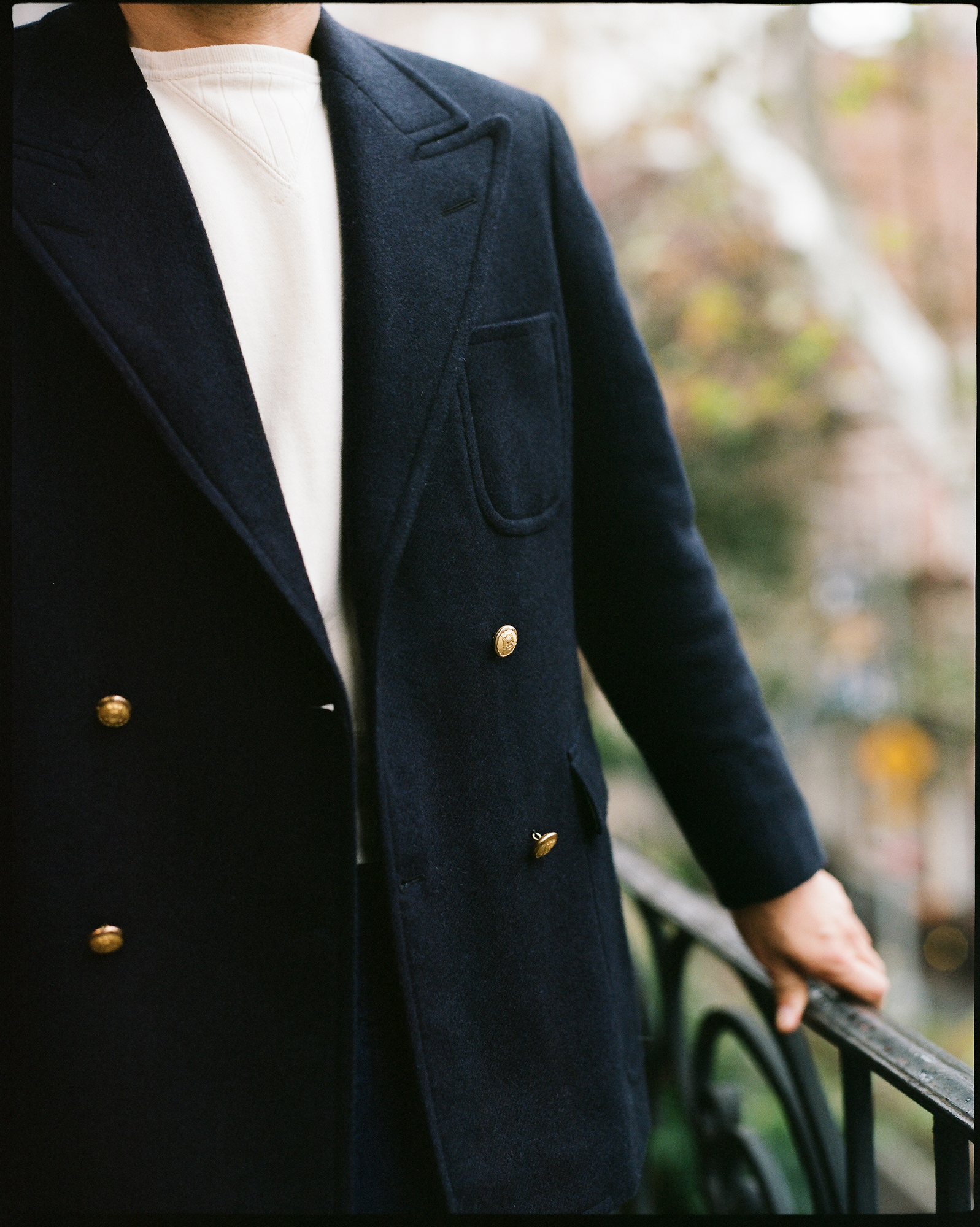 The jacket-as-coat: Seiji's commission from Tailor Caid and