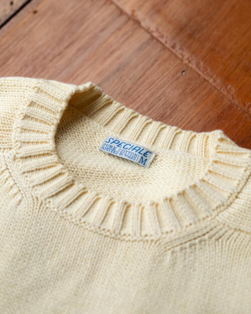 Introducing: The Speciale hand-framed cotton sweater – Permanent Style