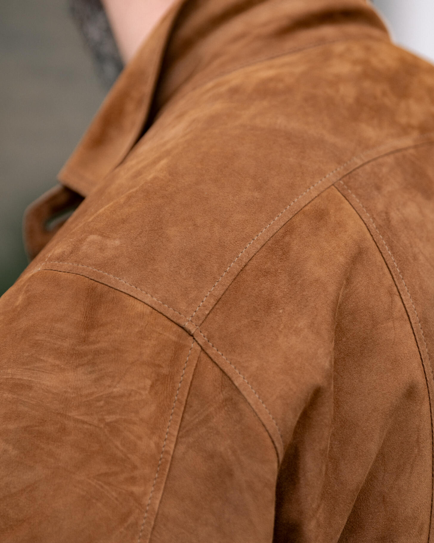 Espresso Chic - Suede Overshirt