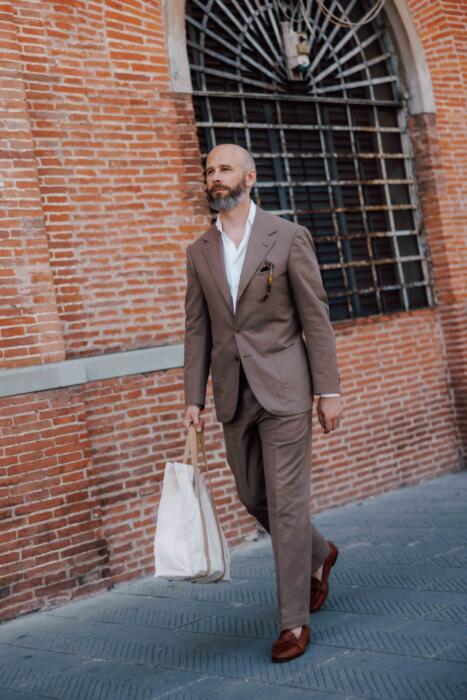 Luca Museo suit review
